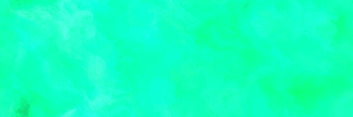 seamless abstract watercolor background with watercolor paint with bright turquoise, medium spring green and turquoise colors. can be used as background texture or graphic element