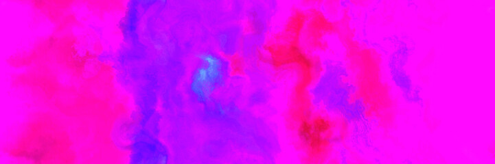 repeating abstract watercolor background with watercolor paint with magenta, blue violet and bright pink colors
