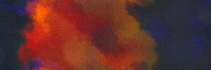 repeating pattern abstract watercolor background with watercolor paint with very dark blue, firebrick and saddle brown colors. can be used as background texture or graphic element