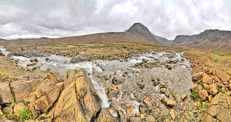 Gros Morne National Park on the west coast of Newfoundland, Canada