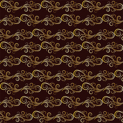 maroon Wallpaper, Vector Background with gold, Luxurious, Wallpaper, Luxury geometric seamless vector pattern in vintage fashion design, printing, fashion design,wedding and invitation.