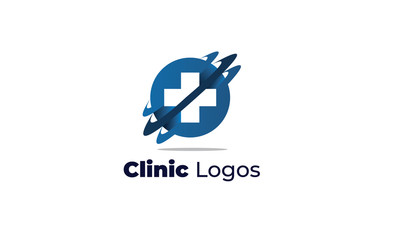 clinic logos can also for clinic logos, medical logo, eye specialist clinic, health care, dental clinic, beauty clinic, drugstore, pharmacy, Nutritionists, Nurses, midwife 
designed with a modern