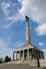 Fototapeta na wymiar Slavín, memorial monument