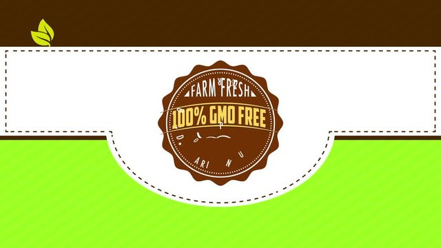 superfood market ad for gmo free organic products offering variety of raw food guaranteeing freshness and advocating for healthy living