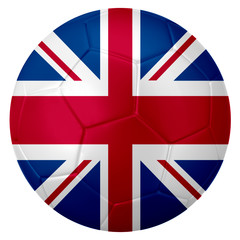 Obraz premium Soccer ball England