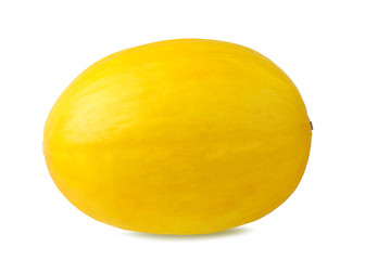 Melon isolated on white background with clipping path