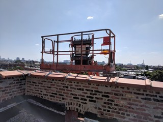 Construction Site with Lift