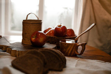 still life with candle