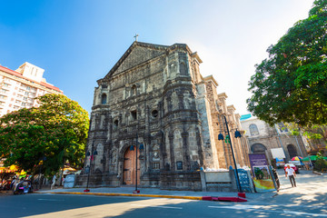 Malate Church in Manila city, Philippines