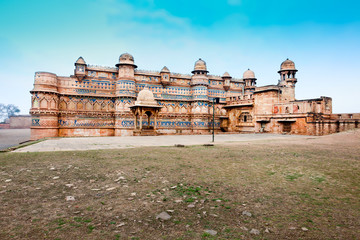 Gwalior Fort or Gwalior Qila, India