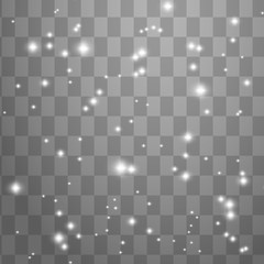 Snowflakes, snow background. Christmas snow for the new year.