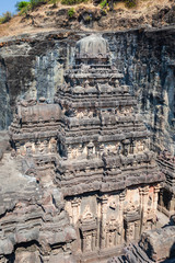 Kailasa or Kailash Temple, Ellora Caves