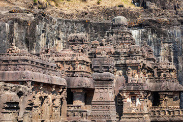 Fototapeta premium Kailasa or Kailash Temple, Ellora Caves