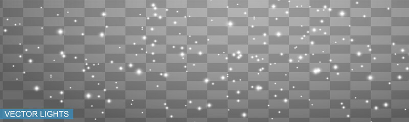 Snowflakes, snow background. Christmas snow for the new year.