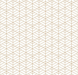 Seamless geometric pattern inspired by Japanese Kumiko ornament.