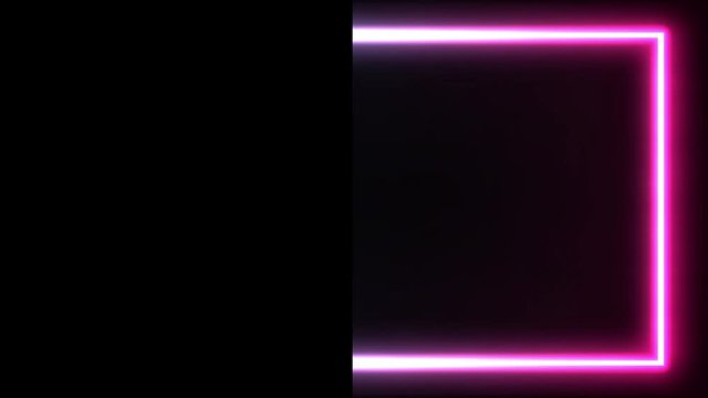 NEON GLANZ RAHM WITH STROBOSKOP EFFECT