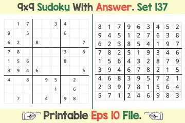 Advance Sudoku Puzzle Games Easy to Hard with Answer