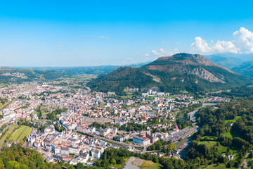 Lourdes small town in France