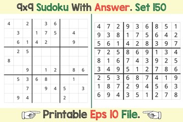 Advance Sudoku Puzzle Games Easy to Hard with Answer
