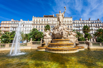 Obraz premium Freedom Square in Toulon, France