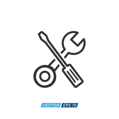 Automotive Mechanic Logo Design Vector