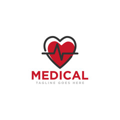 Medical Care Logo Design Vector