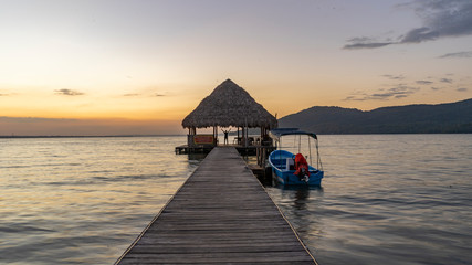 El Remate  lakeside in Petén . Guatemala Photo : Rodrigo Escalante