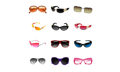 Women's sunglasses set