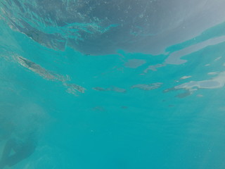 blue water background