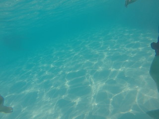 shallow beach