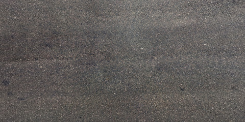 view from above on texture of asphalt road