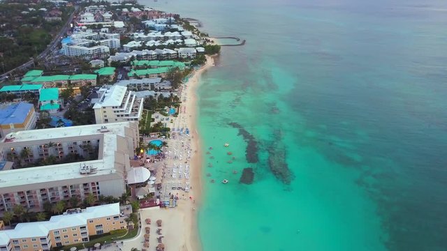 Marriott Beach Resort Cayman Islands Caribbean Aerial View