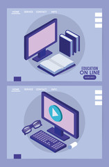 desktops computers education online tech