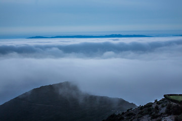 catalina above the clouds