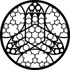 Rose Window, Fig. 12, round 1, half 1