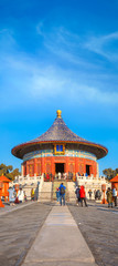 Obraz premium The Imperial Vault of Heaven at the Temple of Heaven in Beijing, China