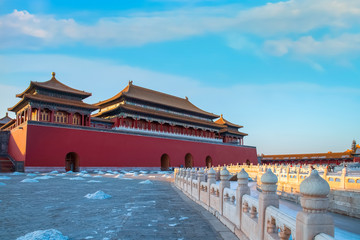 Qianqingmen The Gate of Heavenly Purity at the Forbidden City in Beijing, China