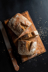 homemade sourdough bread