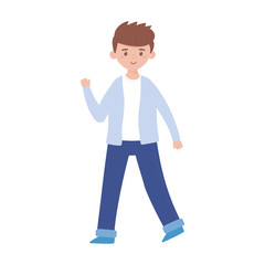 Avatar man cartoon vector design