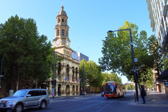 Town Hall In Adelaide, Australia