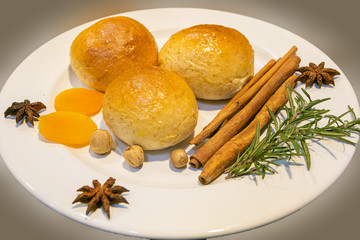 christmas cookies and spices