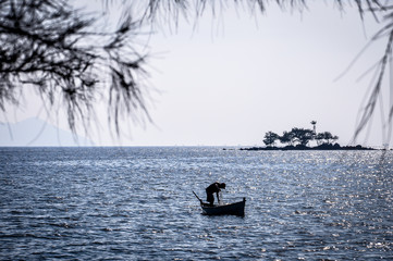 Naklejka premium Outdoor area, amusement park and beach atmosphere in Mimi Land Singkawang