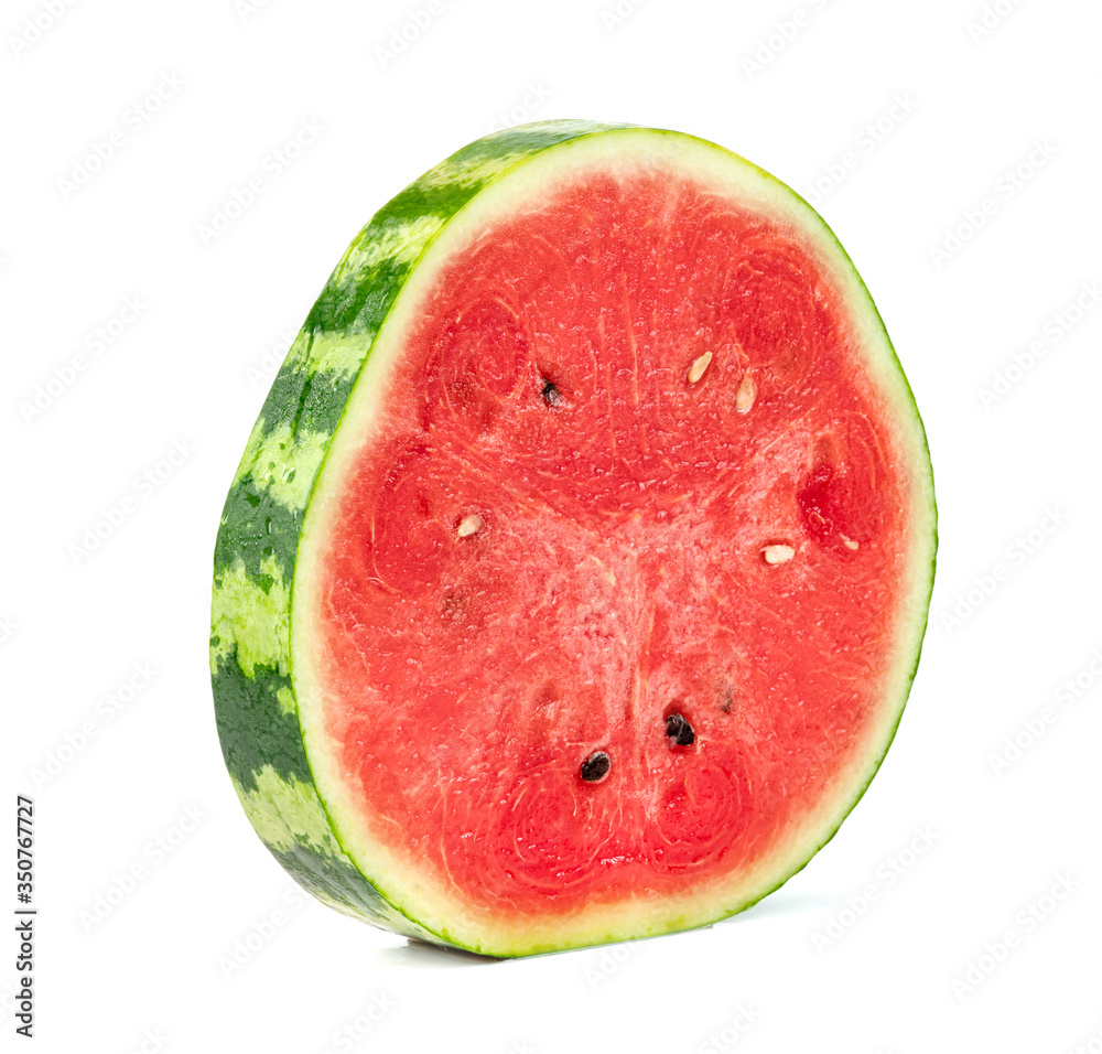 Canvas Prints watermelon isolated on white background