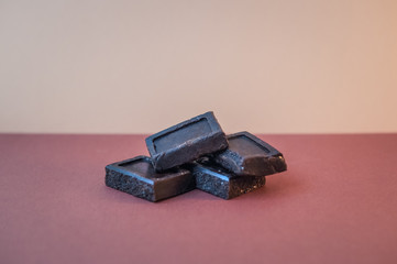 delicioso chocolate de barra tradicional mexicano