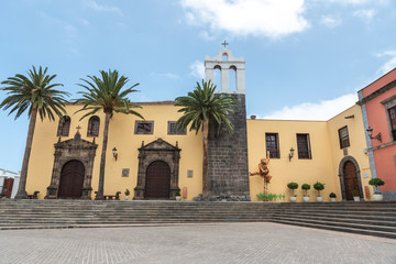 Our lady of the angels church in Garachico village, Tenerife - Canary Islands