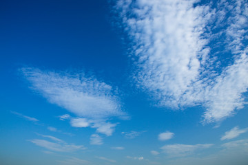 秋の空と雲(11月)