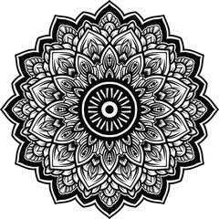 circular pattern or mandala art