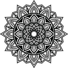 circular pattern or mandala art