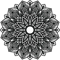 circular pattern or mandala art