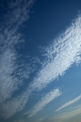 秋の空と雲(11月)